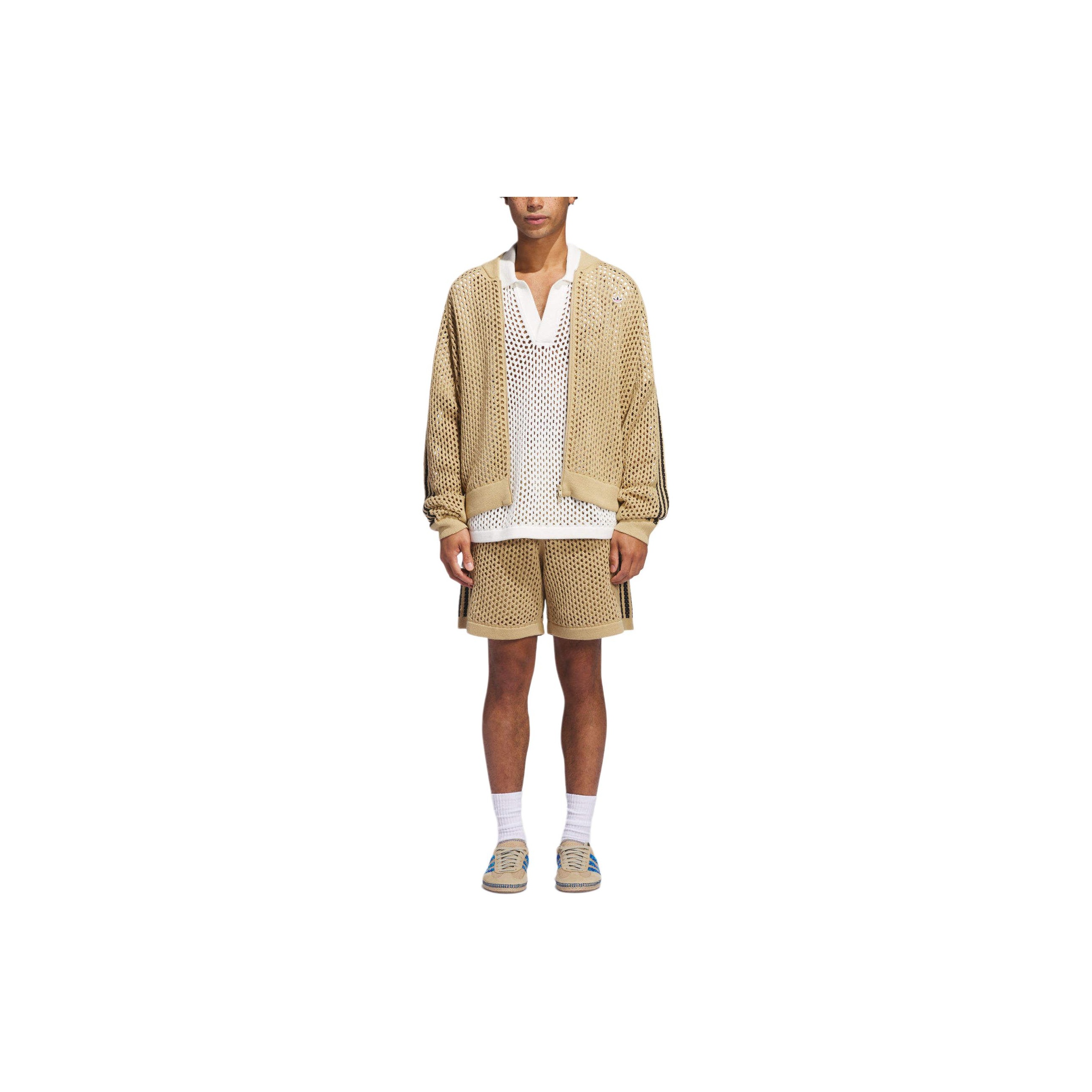 Adidas X Edison Chen Crochet Track Top - POIZON Adidas X Edison Chen Crochet Track Top - POIZON