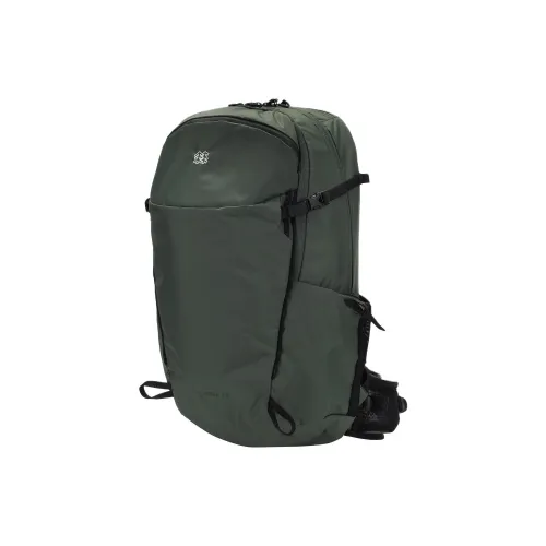KOLON SPORT Nylon Outdoor Hiking Bag Backpacks Regular Unisex Khaki
