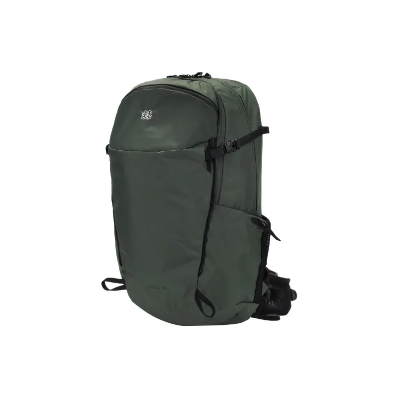 KOLON SPORT Nylon Outdoor Mountaineering Bag Backpack Regular Unisex Khaki-0