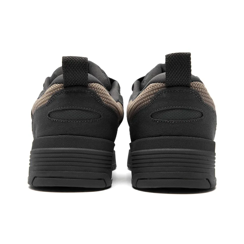 QIAODAN Goku Skateboard Shoes Men Low Top Lightning Gray Walnut-4