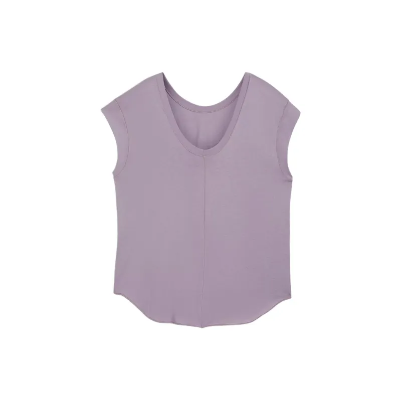 PUMA Basic T Shirt Women's Light Plum-1