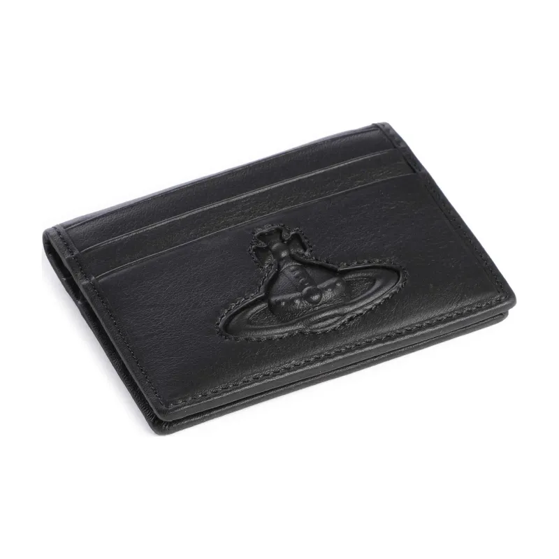 Vivienne Westwood Logo Embossed Bi Fold Cardholder-3