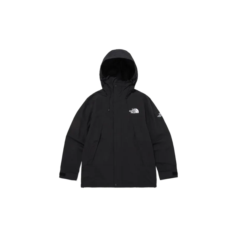THE NORTH FACE Outdoor Hiking Hiking Windproof UV Protection Warm Cold-Resistant Windbreaker Jacket Unisex Black-3