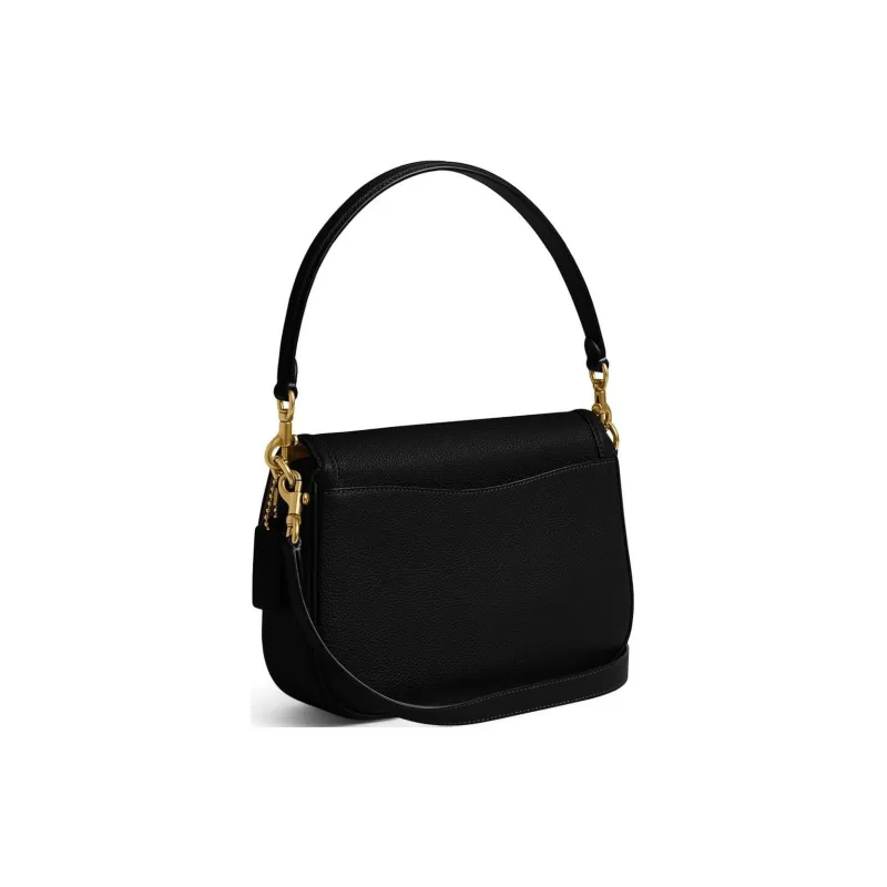 COACH Legacy Cow Leather Portable Crossbody Bag, Shoulder Bag Medium Size Women's Black-2