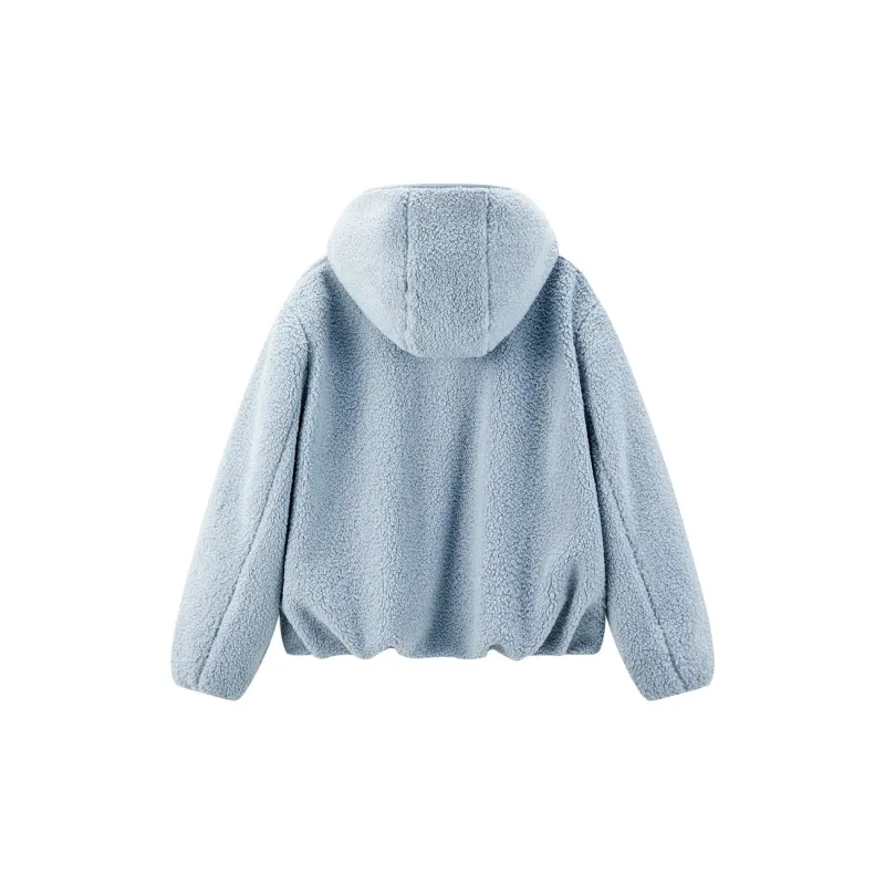 LEDIN Velvet Jackets Women's Lucky Blue-1