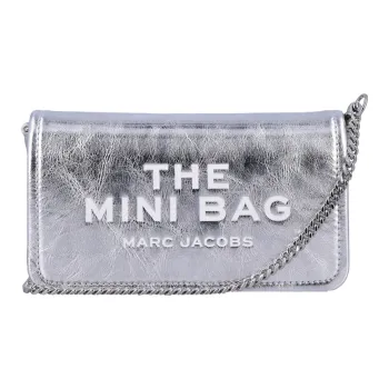 MARC JACOBS Metallic Chain Mini Crossbody Bag