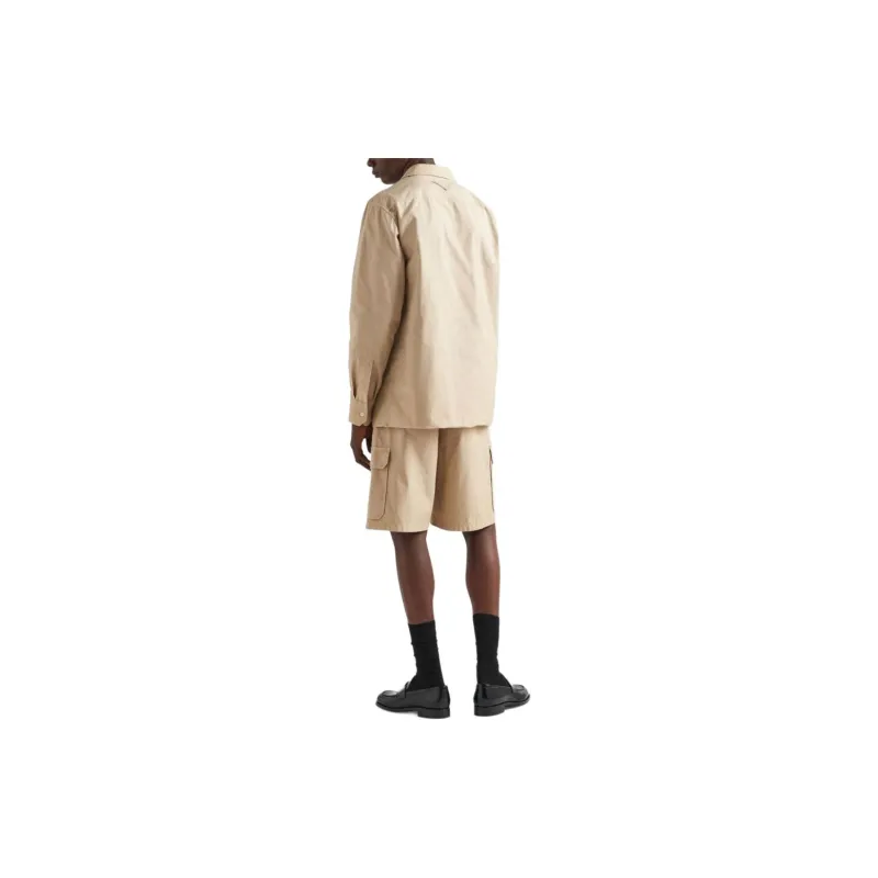 PRADA Flap Pocket Long Sleeved Shirt-2