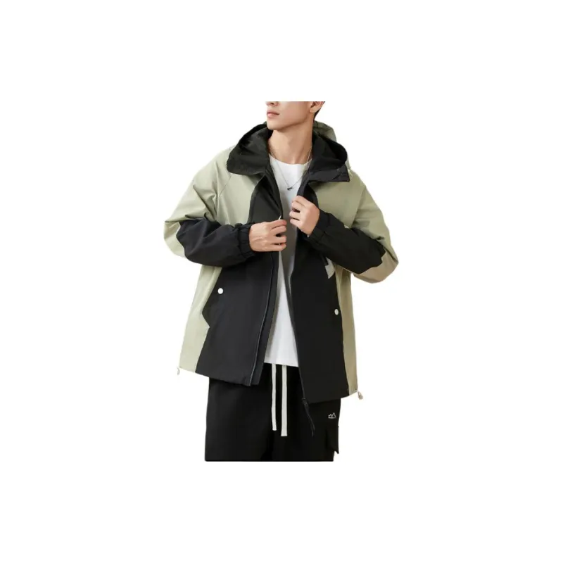 361° Life Collection Jackets Coats Men's Laurel Leaf Gray Green/Super Black-3