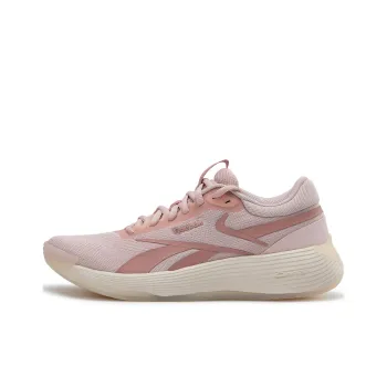 Reebok Wear Resistant Water Resistant Slip Resistant Low Top Running Shoes Unisex Pink