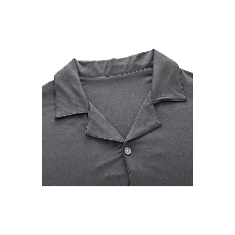 MIIOW Pajama Set Men's 3 Piece Set Dark Gray-2