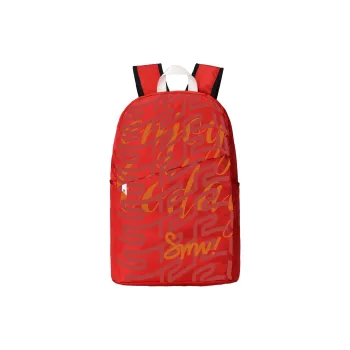 SRRW Polyester Backpack Regular Unisex Red