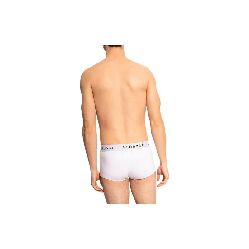 VERSACE Underpants Men's 2 Pack White-5