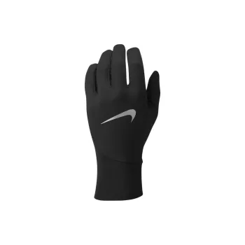 Nike Polyester Spandex Nylon Polyurethane Gloves Men's Black