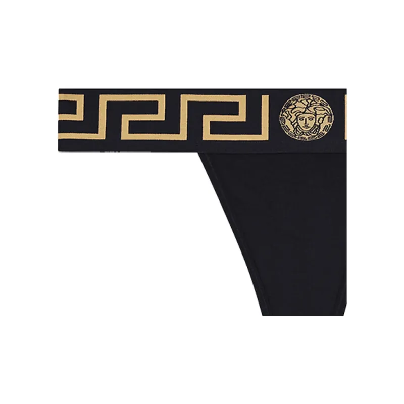 VERSACE Greca Border Thong-2
