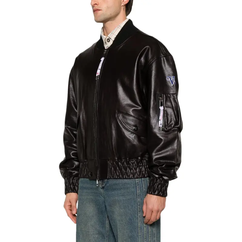 Vivienne Westwood Bernardo Drop Shoulder Bomber Jacket-3