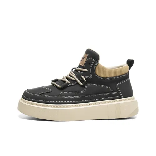 FAIRWHALE Mid-Top Skateboard Shoes Men's