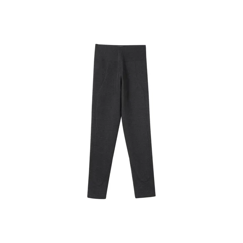 JUNEROSE Thermal Pants Women's Black Gray-0