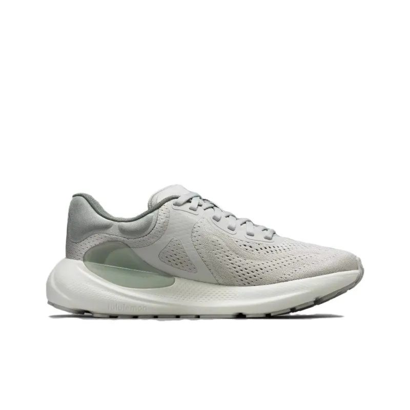 Lululemon Beyondfeel Cushioning, Wear Resistant Low Top Running Shoes Women's Gray Green-1