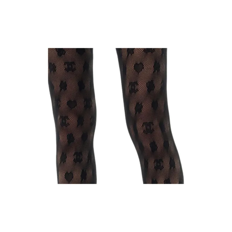 CHANEL 24 New Spring And Summer Arrivals Pantyhose Women's 1 Pack Black-3