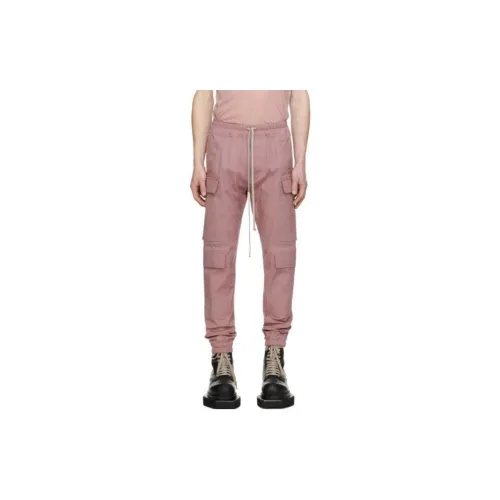 RICK OWENS Casual Pants Men Pink