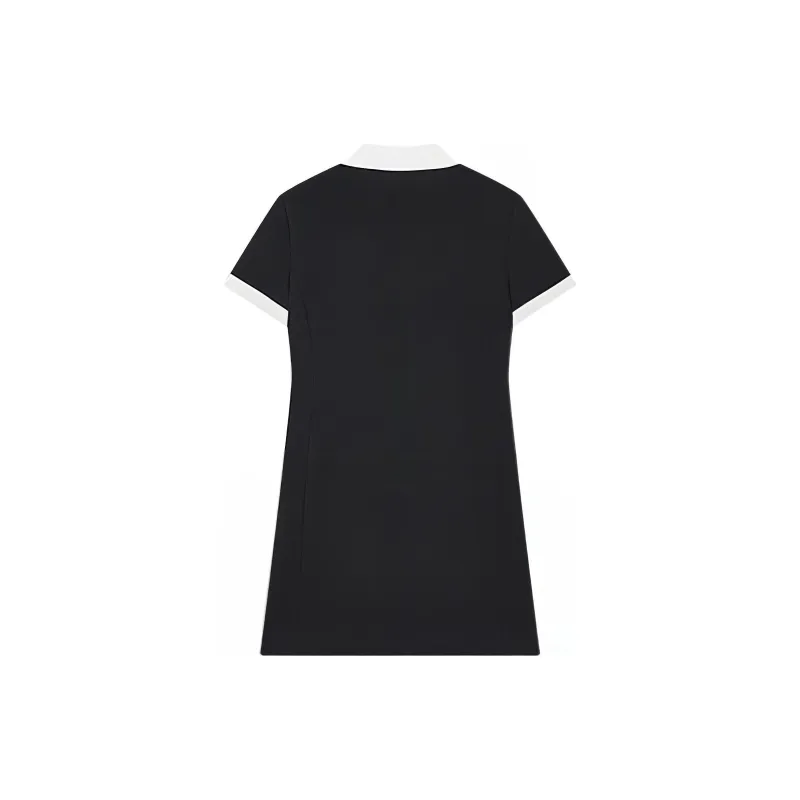 FILA SS24 Short Sleeved Dress Women's Jet Black-1