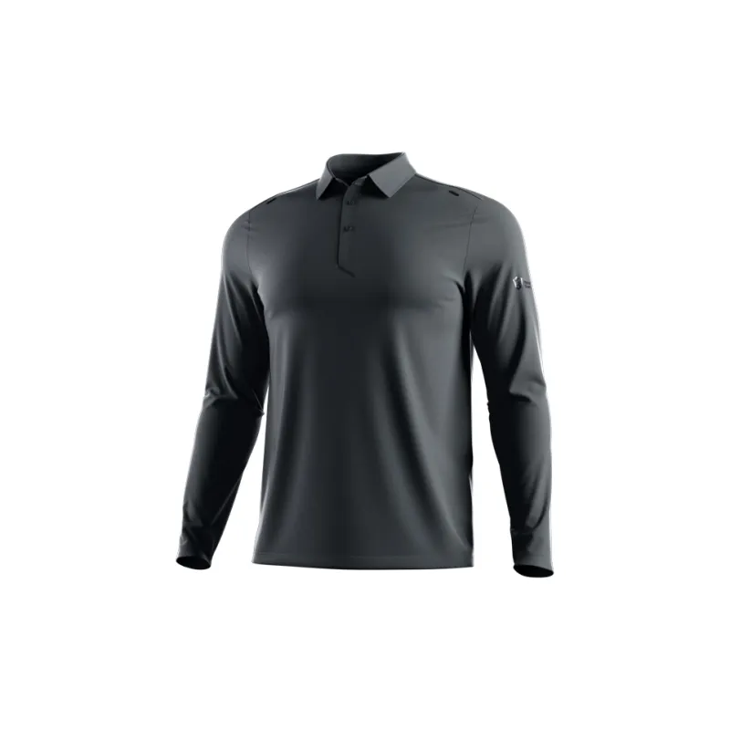 Monster Guardians Polo Shirt Men's Gray Green-1