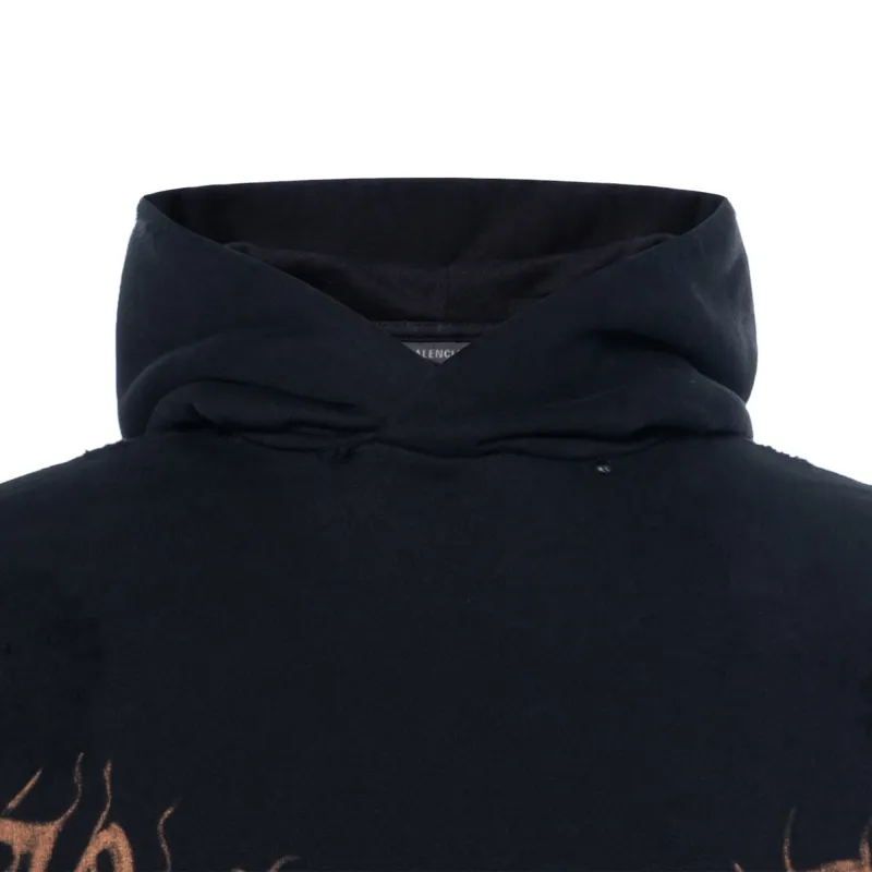 Balenciaga Large Fit Hoodie-2