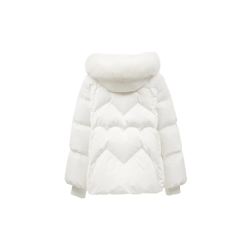 ONLY Down Jacket Women's Cream White-1