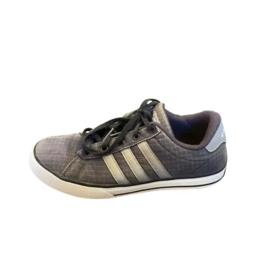 Adidas NEO Skateboard Shoes Women's Low-Top Blue