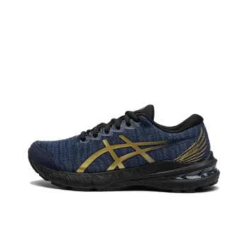 Asics GT 2000 11 Cushioning Breathable Low Top Kids' Running Shoes Blue Black Teenagers