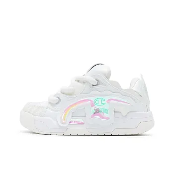 Champion Peel off Fun TronSkate V1 Low Top Skateboard Shoes Women's Pearl White/Milk White