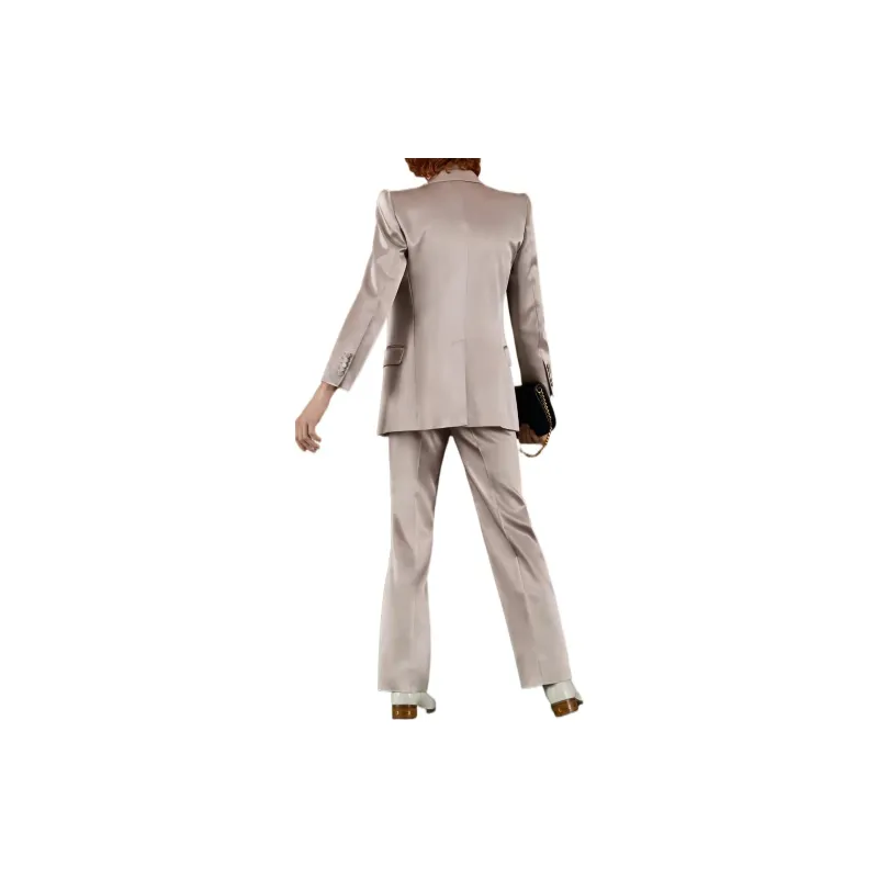 GUCCI Suit Trouser Women's Beige-2
