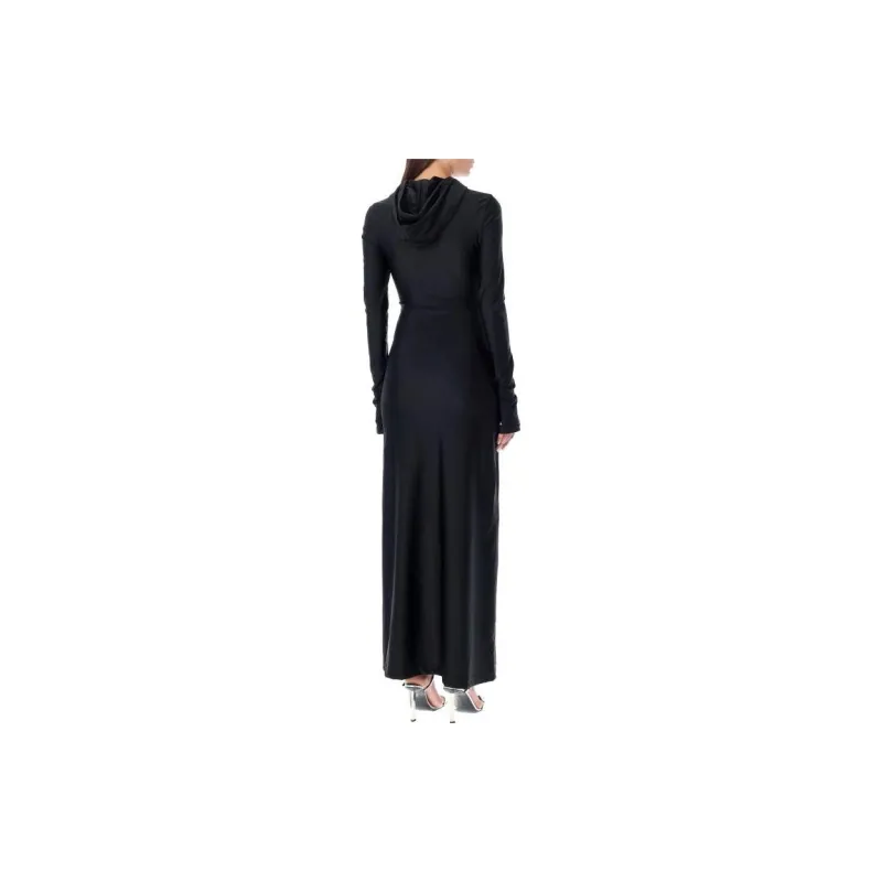 DIESEL Long Sleeved Dress Women's Black-3