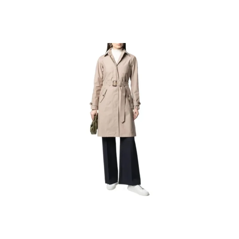 BARBOUR Trench Coats Women's Light Umber-1