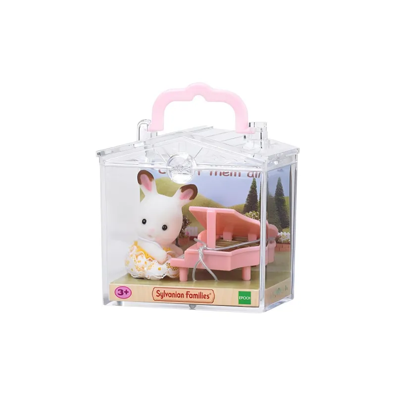Sylvanian Families Forest Chocolate Dolls Plush Doll Small Size Tall-1
