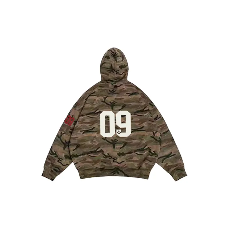 FDR Sweatshirt Jacket Unisex Camouflage-1