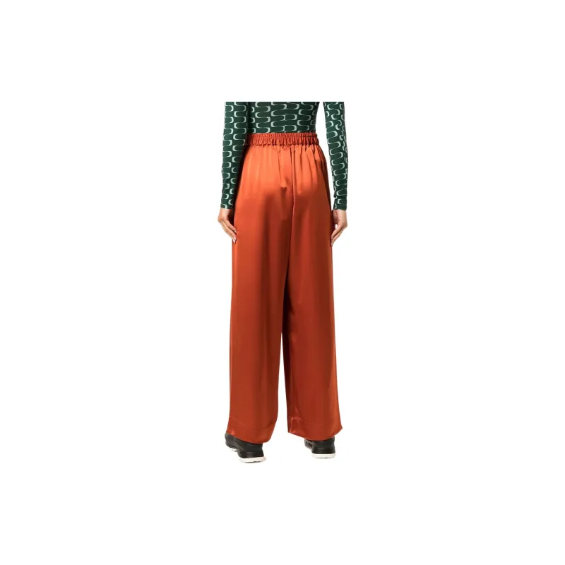 Y-3 Casual Pants Women's Orange Red-2