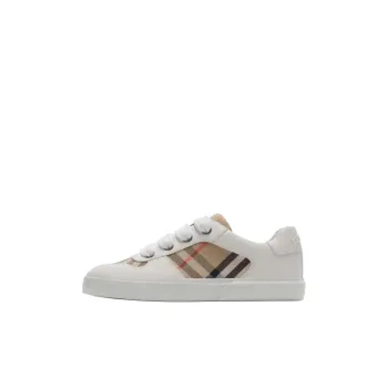 Burberry Low Top Kids Lifestyle Shoes Brown Kids'