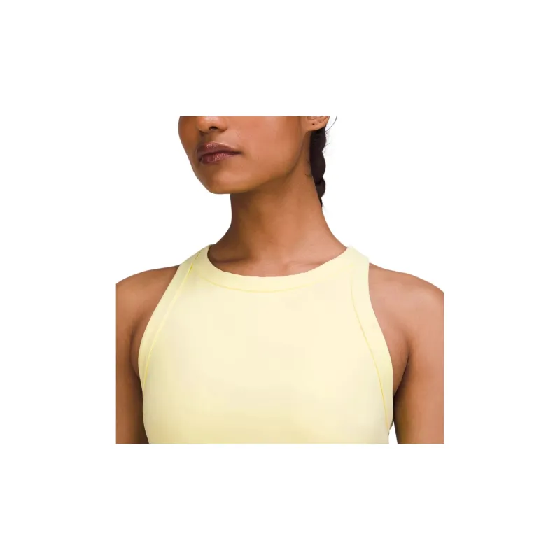 Lululemon Sleeveless Sports Shirts Women's Neon Orange-3
