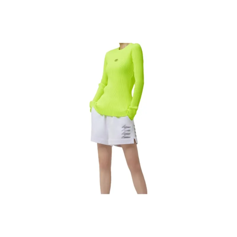 WE11DONE Sweaters Women's Neon Green-3