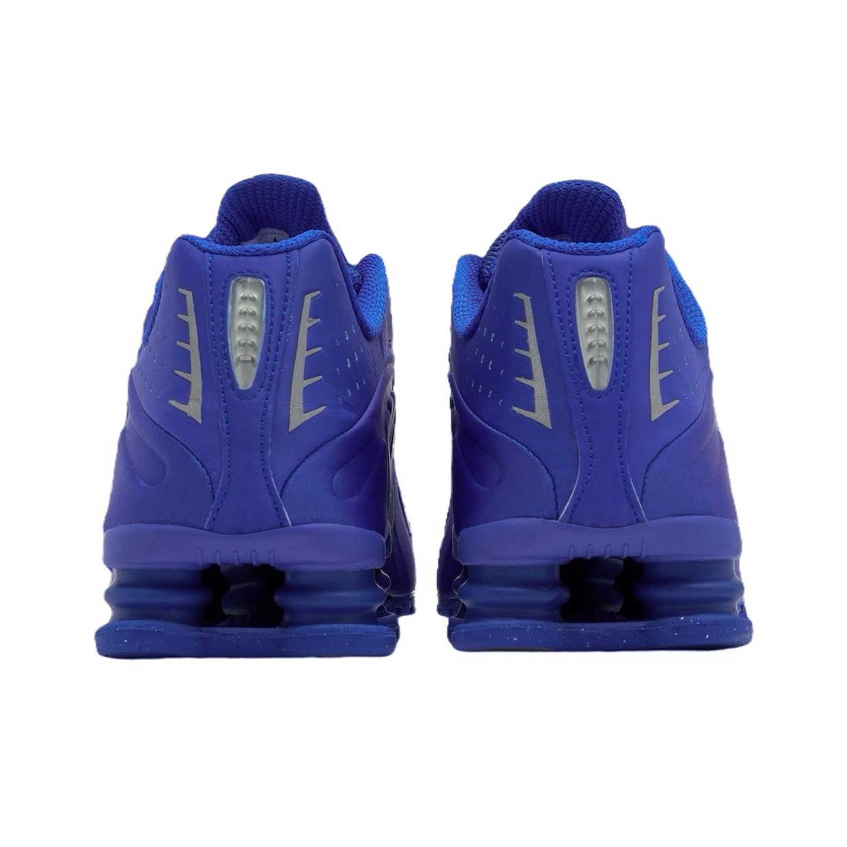 Nike Shox R4 Racer Blue Metallic Silver Women's - POIZON