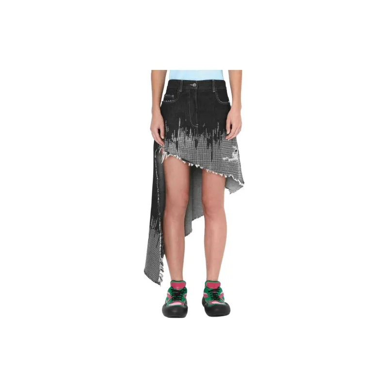 JW Anderson Studded Asymmetric Skirt-3