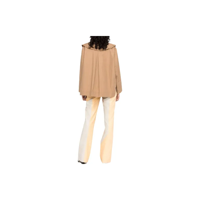 GANNI Jackets Women's Brown-3