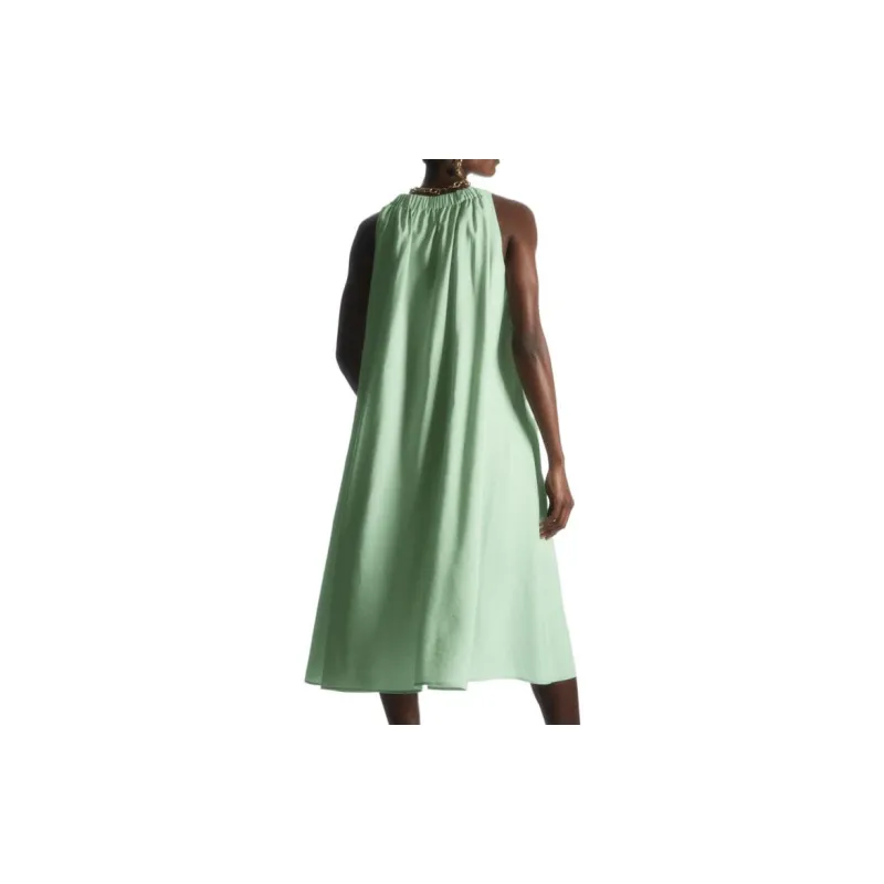 COS Sleeveless Dresses Women's Light Green-2