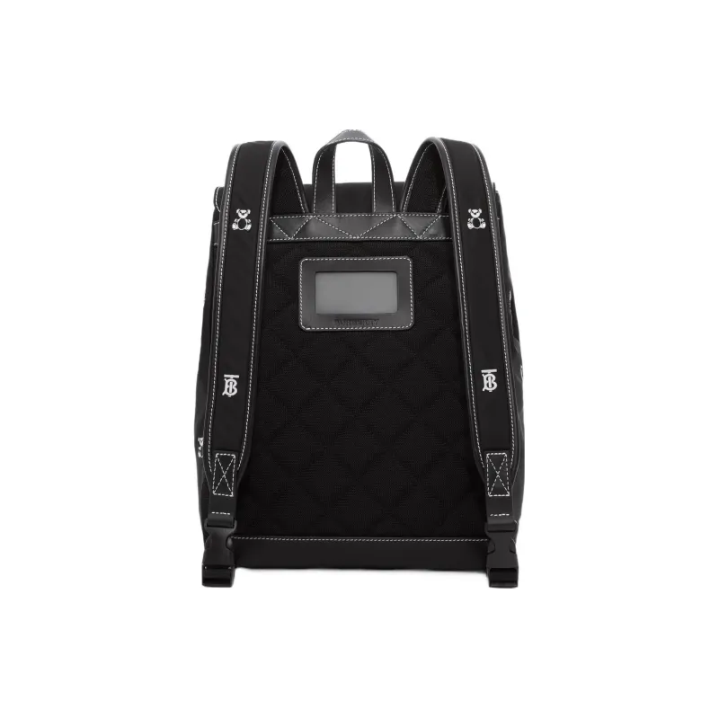 Burberry Leather Backpack Regular Kids' Black-3