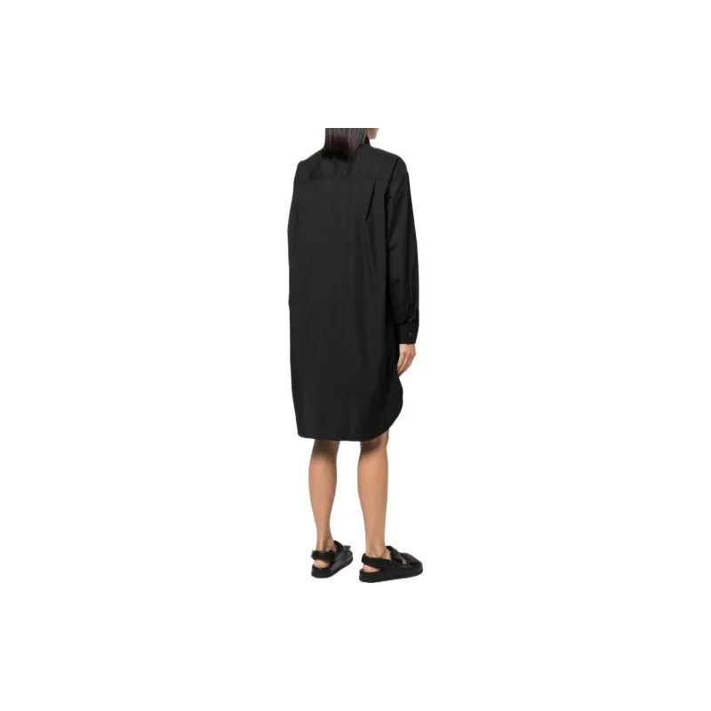 DIESEL Long-Sleeved Dresses Women's Black-1