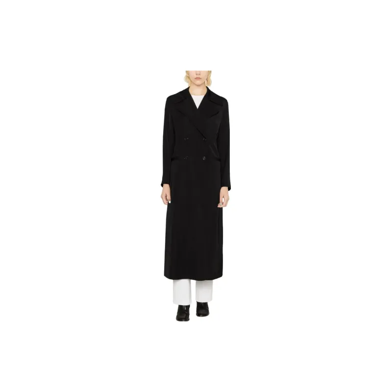 TOTEME Double Breasted Long Sleeved Coat-1