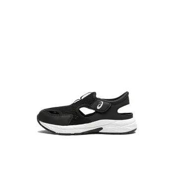 Asics RUNNING KIDS CONTEND Series Cushioning Wear-Resistant Children's Sandals Black White Kids'