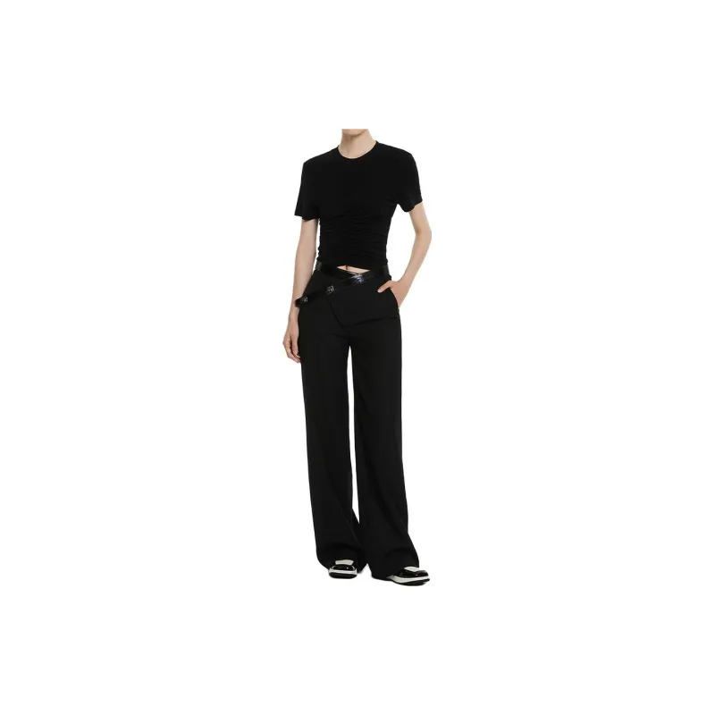 CALVIN LUO Spring And Summer Collection Suit Trousers Women's Black-3