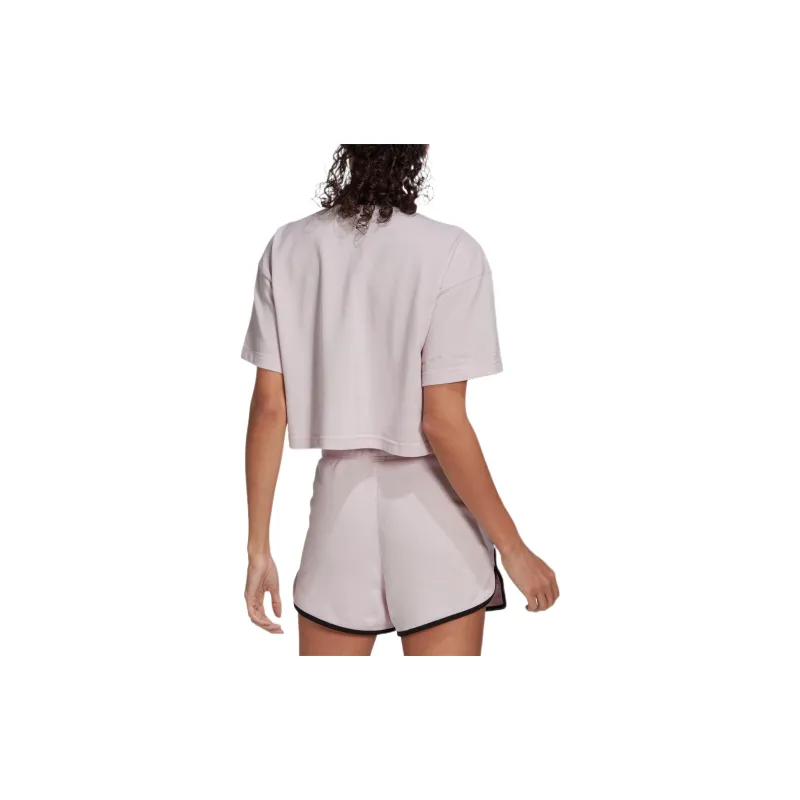 Adidas Polo Shirts Women's Pink-2